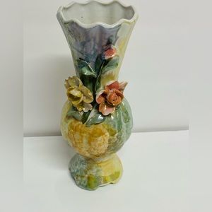 Vase Floral Flower Glitter King Import Warehouse Vase